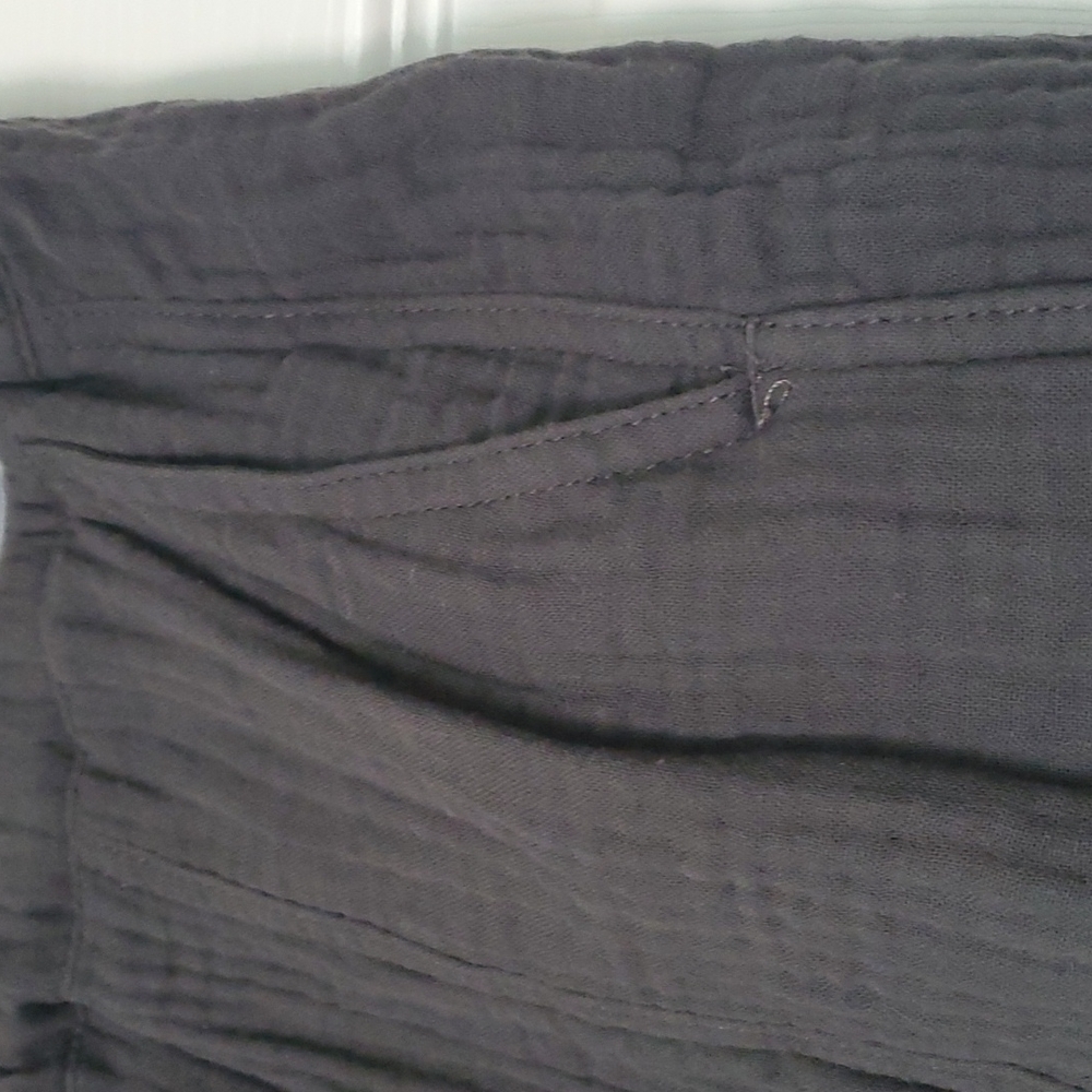 Madewell gray lightspun easy pull on shorts size medium euc - Picture 2 of 6